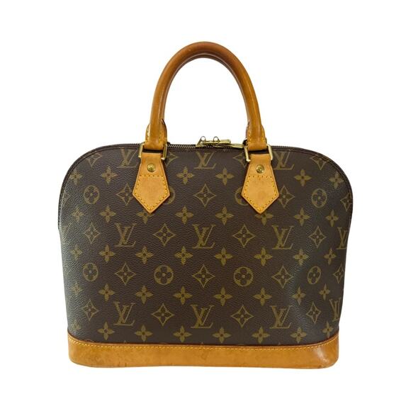 Louis Vuitton Monogram Canvas Alma Satchel With Dustbag Authentic Made in France - Picture 6 of 16